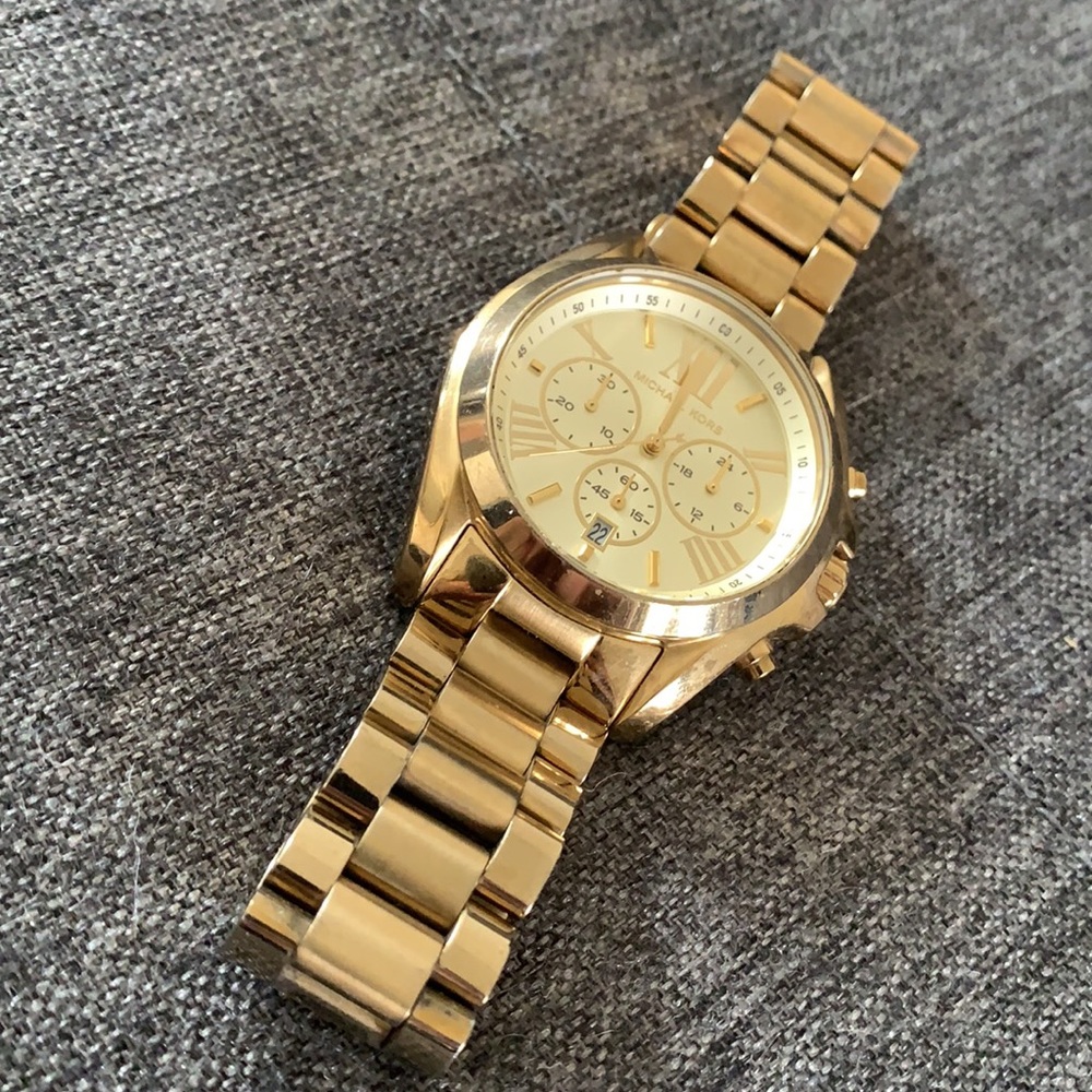 Preloved Michael Kors Gold Watch